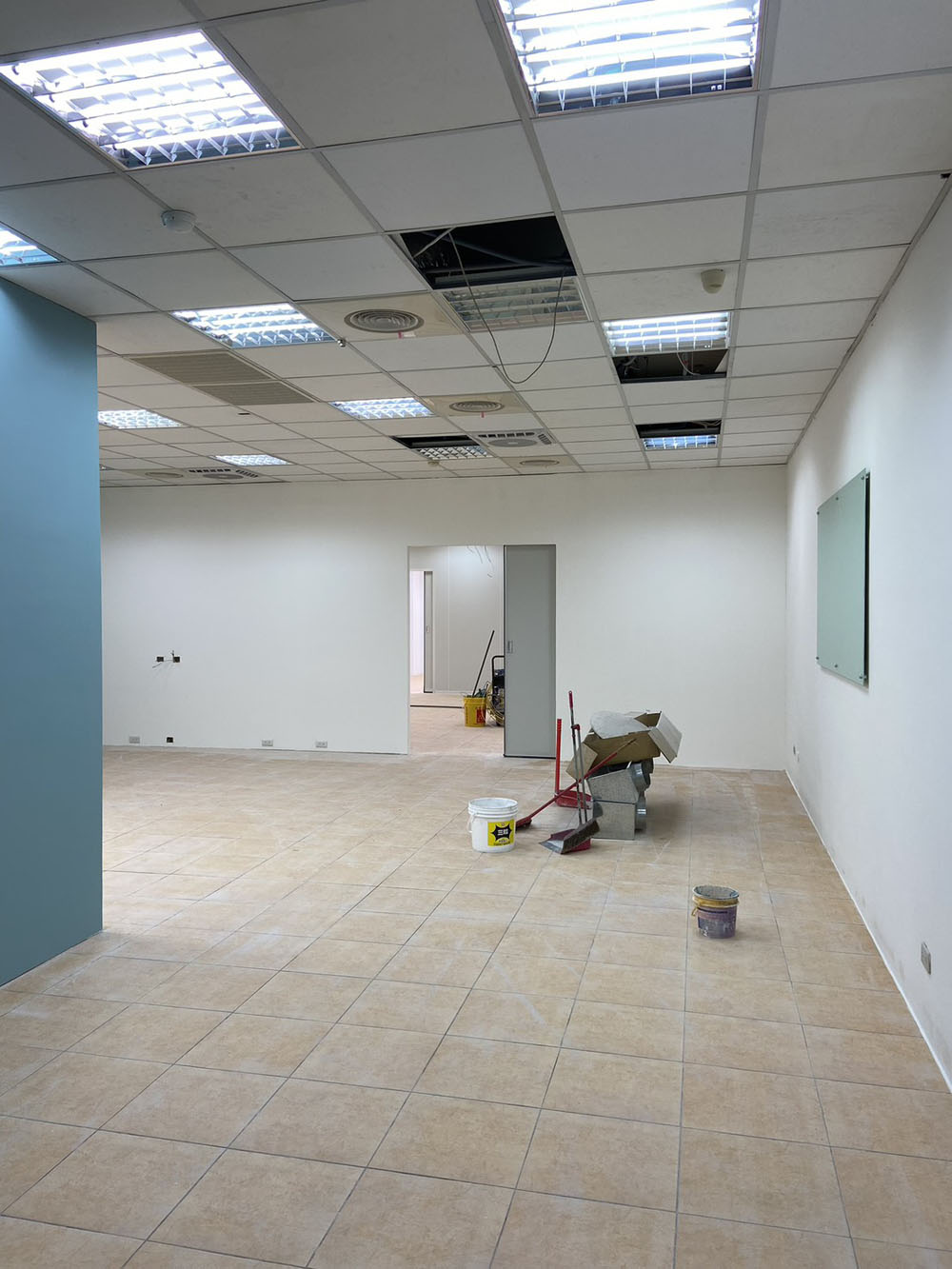 新北食品公司油漆施工