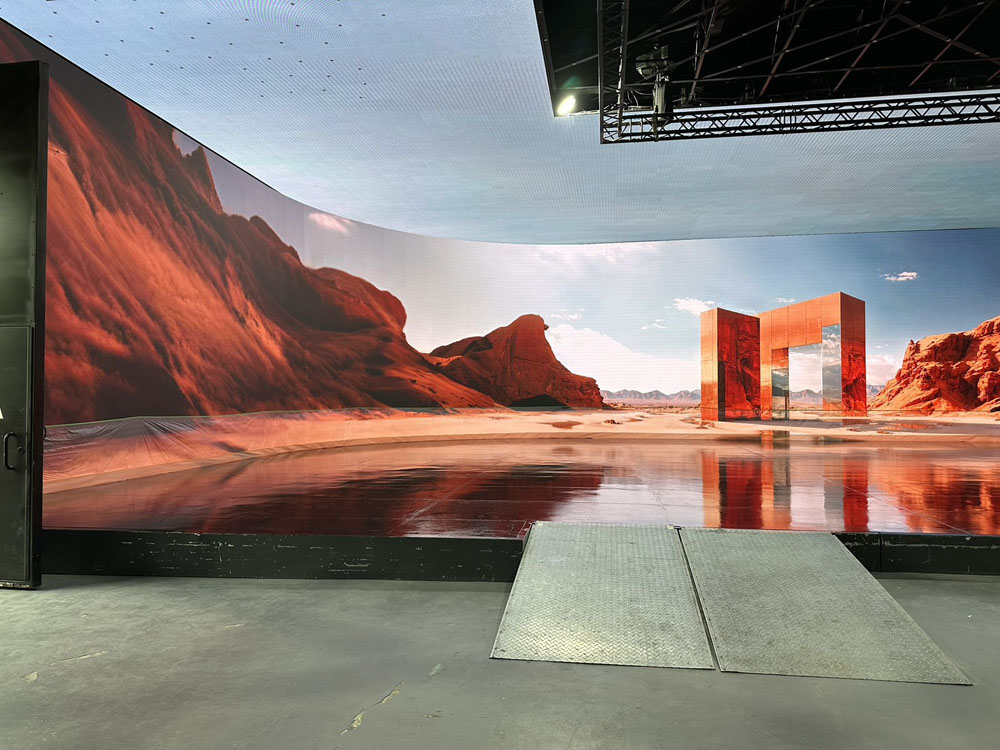 攝影棚3D投影環氧樹脂完成面